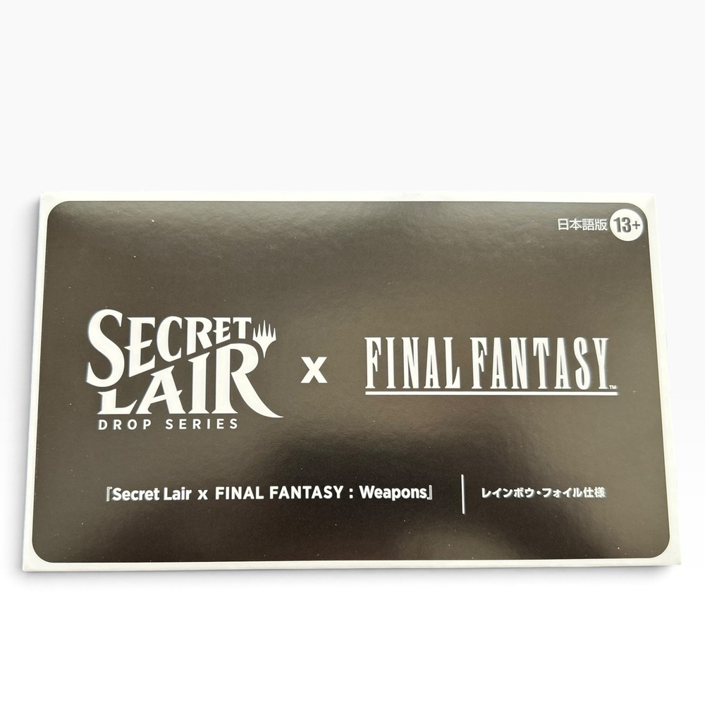 Magic The Gathering Secret Lair x Final Fantasy Weapons Japanese Foil NEW